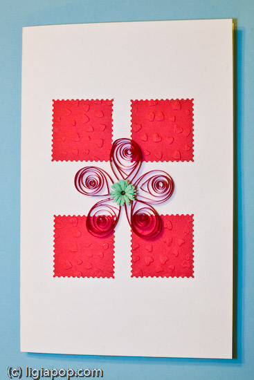 Card 20: Four heart squares